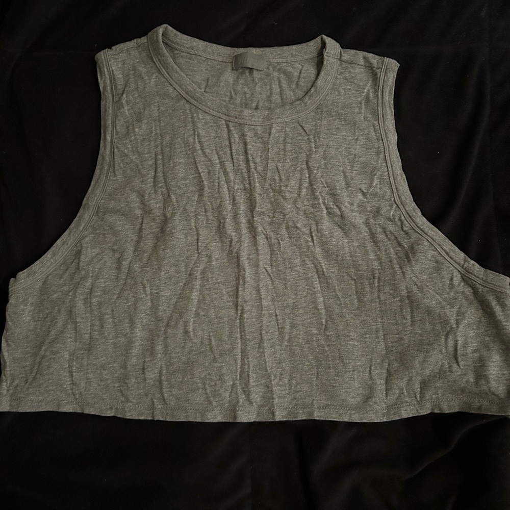 Skims Cropped Boyfriend Tank